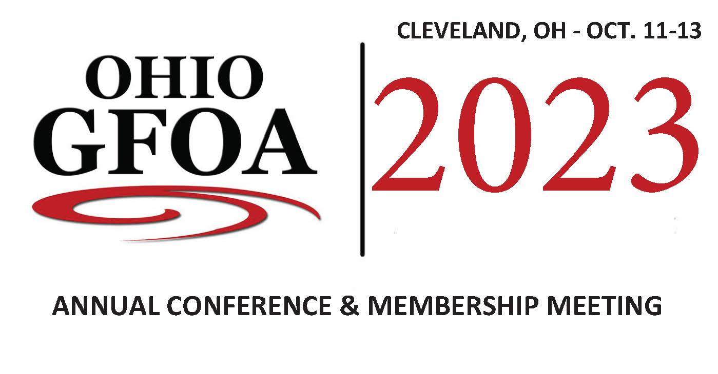 Ohio GFOA 2023 Annual Conference Materials